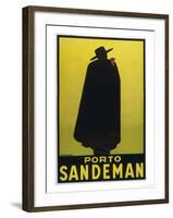 Sandeman Port, The Famous Silhouette-Georges Massiot-Framed Giclee Print