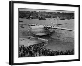 Sanders Roe Princess Flying Boat, August 1952-null-Framed Photographic Print