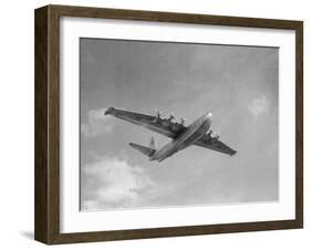 Sanders Roe SR45 Princess Flying Boat at SBAC Farnborough Airshow, September 1956-null-Framed Premium Photographic Print