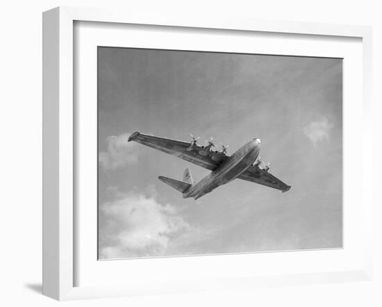 Sanders Roe SR45 Princess Flying Boat at SBAC Farnborough Airshow, September 1956-null-Framed Premium Photographic Print