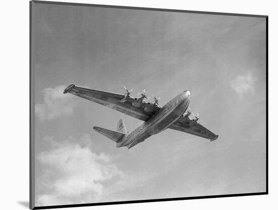 Sanders Roe SR45 Princess Flying Boat at SBAC Farnborough Airshow, September 1956-null-Mounted Photographic Print
