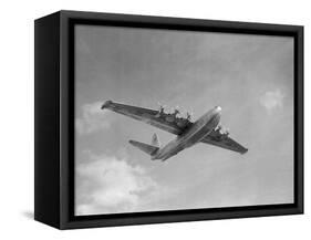 Sanders Roe SR45 Princess Flying Boat at SBAC Farnborough Airshow, September 1956-null-Framed Stretched Canvas