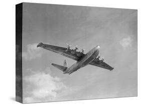 Sanders Roe SR45 Princess Flying Boat at SBAC Farnborough Airshow, September 1956-null-Stretched Canvas