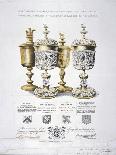 Four Ornate Cups Belonging to the Clothworkers' Company, 1857-Sanderson & Co-Giclee Print