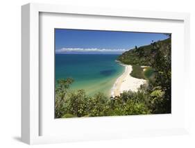 Sandfly Bay, Abel Tasman National Park, Nelson Region, South Island, New Zealand, Pacific-Stuart Black-Framed Photographic Print