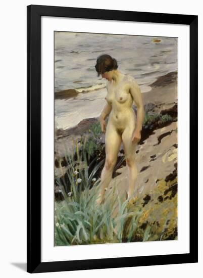 Sandhamn Study-Anders Leonard Zorn-Framed Giclee Print