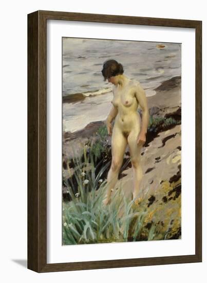 Sandhamn Study-Anders Leonard Zorn-Framed Giclee Print