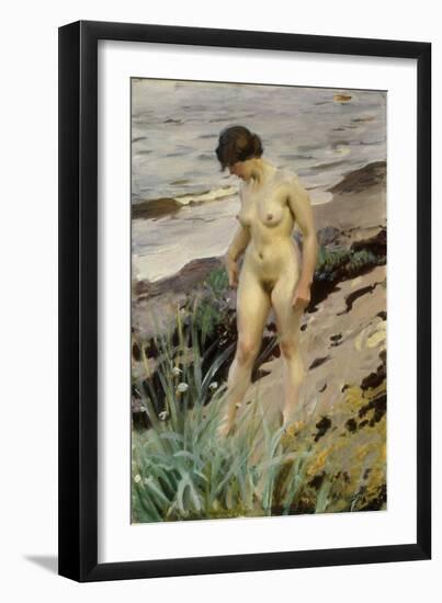 Sandhamn Study-Anders Leonard Zorn-Framed Giclee Print