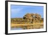 Sandhill Crane Pond, Bosque Del Apache National Wildlife Refuge, New Mexico-Maresa Pryor-Framed Photographic Print