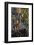 Sandhill Crane with Both Colts on Nest, Florida-Maresa Pryor-Framed Photographic Print