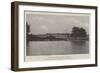 Sandhurst College, from the Lake-null-Framed Giclee Print