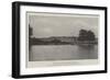 Sandhurst College, from the Lake-null-Framed Giclee Print