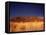 Sandia Mountains Desert Twilight Landscape, New Mexico-Kevin Lange-Framed Stretched Canvas