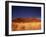 Sandia Mountains Desert Twilight Landscape, New Mexico-Kevin Lange-Framed Photographic Print