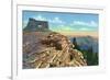 Sandia Mountains, New Mexico, Scenic View from Kiwanis Point-Lantern Press-Framed Premium Giclee Print