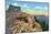 Sandia Mountains, New Mexico, Scenic View from Kiwanis Point-Lantern Press-Mounted Art Print