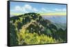 Sandia Mountains, New Mexico, Scenic View from Sandia Crest-Lantern Press-Framed Stretched Canvas