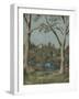 Sandling Park, Kent, 1924 (Oil on Canvas)-Paul Nash-Framed Giclee Print
