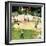 "Sandlot Homerun", July 6, 1957-John Falter-Framed Premium Giclee Print