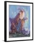 Sandman and Helper-Judy Mastrangelo-Framed Giclee Print