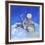 Sandman on Cloud-Judy Mastrangelo-Framed Giclee Print