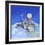 Sandman on Cloud-Judy Mastrangelo-Framed Giclee Print