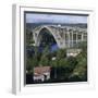 Sando Bridge, Harnosand, Sweden-null-Framed Photographic Print