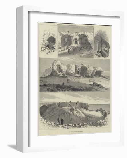 Sandown Castle, Near Deal-null-Framed Giclee Print