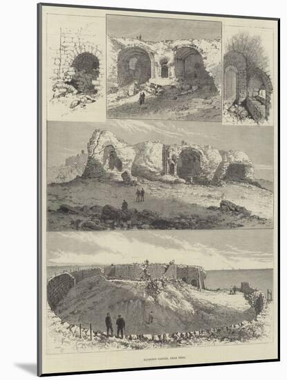 Sandown Castle, Near Deal-null-Mounted Giclee Print