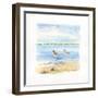 Sandpiper Beach II-Sally Swatland-Framed Art Print