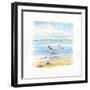 Sandpiper Beach II-Sally Swatland-Framed Art Print