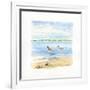 Sandpiper Beach II-Sally Swatland-Framed Art Print