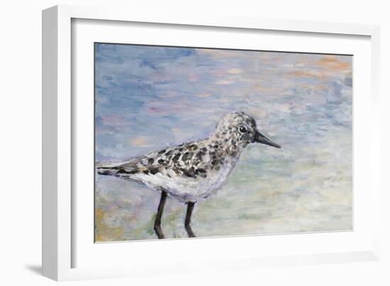 Sandpiper I-Walt Johnson-Framed Art Print