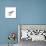 Sandpiper on White I-Walt Johnson-Mounted Art Print displayed on a wall