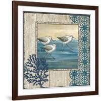 Sandpiper Shore I-Paul Brent-Framed Art Print