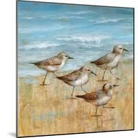 Sandpipers I-null-Mounted Art Print