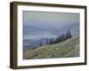 Sandpoint from Schweitzer Mountain, August-Tom Hughes-Framed Giclee Print