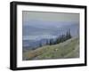 Sandpoint from Schweitzer Mountain, August-Tom Hughes-Framed Giclee Print