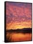 Sandpoint, Id, Sunset on Lake-Mark Gibson-Framed Stretched Canvas