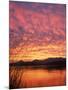 Sandpoint, Id, Sunset on Lake-Mark Gibson-Mounted Photographic Print