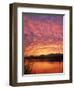 Sandpoint, Id, Sunset on Lake-Mark Gibson-Framed Photographic Print