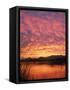 Sandpoint, Id, Sunset on Lake-Mark Gibson-Framed Stretched Canvas