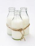 Three Bottles of Cream Tied with Kitchen String-Sandra Eckhardt-Photographic Print