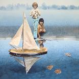 The Round Pond, 1975-Sandra Lawrence-Giclee Print