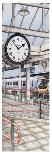 Carnforth Railway Station Clock, Lancashire, 2008-Sandra Moore-Framed Premium Giclee Print