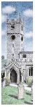 St Oswald's Church Clock, Warton, Lancashire, 2009-Sandra Moore-Framed Stretched Canvas