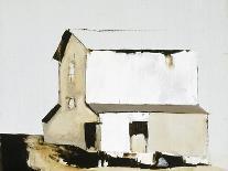 White Barn-Sandra Pratt-Stretched Canvas
