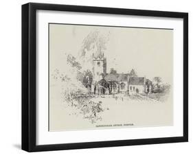 Sandringham Church, Norfolk-Herbert Railton-Framed Giclee Print