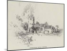 Sandringham Church, Norfolk-Herbert Railton-Mounted Giclee Print