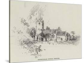 Sandringham Church, Norfolk-Herbert Railton-Stretched Canvas